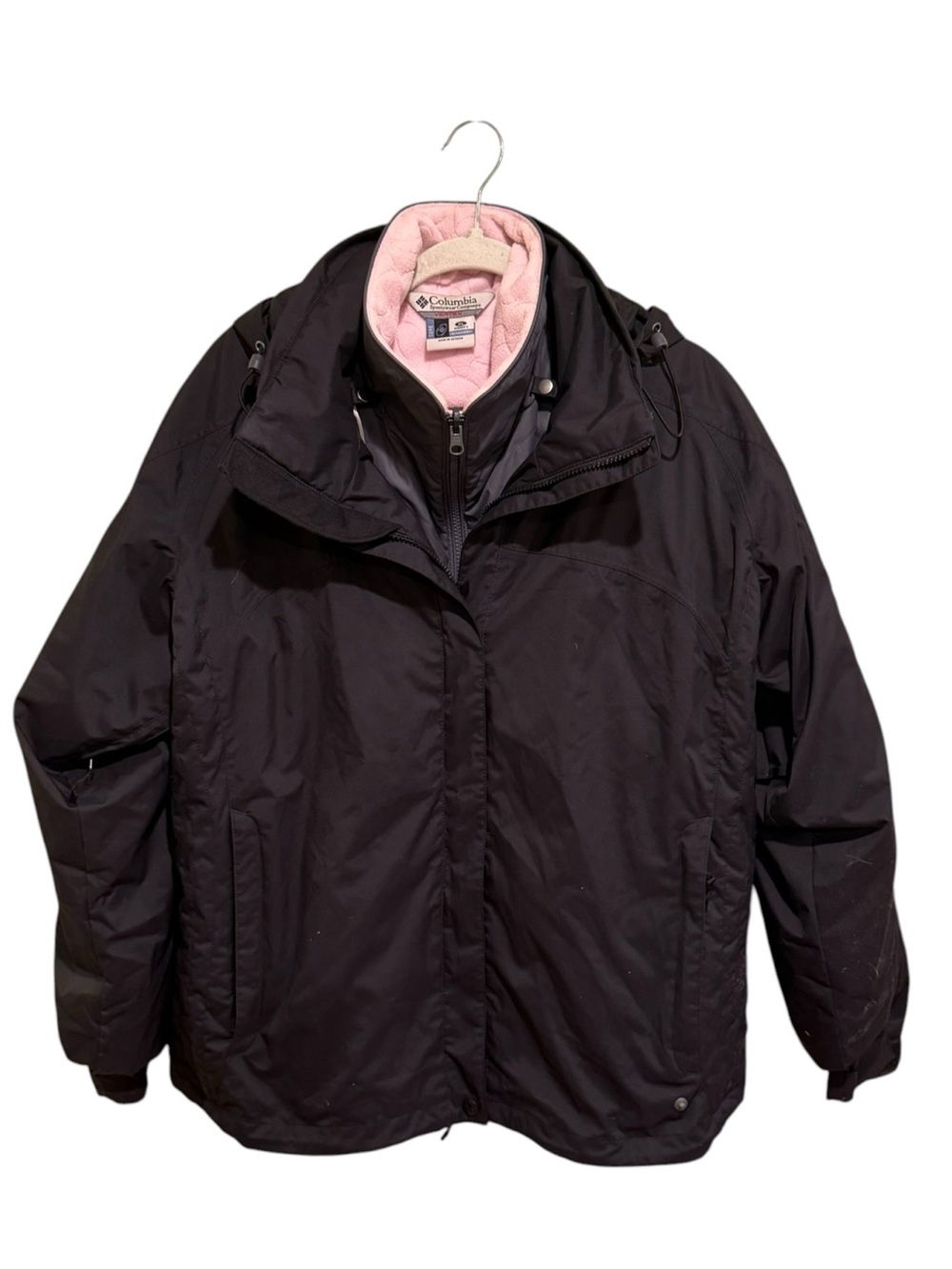 Columbia 3-in-1 System Ski Jacket w/ Removable Internal Fleece Jacket (used 2 x)